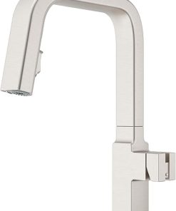 Pfister GT529-VRV Verve 1.8 GPM Single Hole Pull Down Kitchen Faucet - Less Handle - Spot Defense Stainless Steel