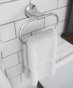 Pfister Pfirst Modern Polished Chrome-Towel Ring for Bathroom BRBPFM0C 2
