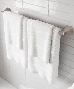 Pfister BTB-SSQ2 Soft Square 24″ Towel Bar – Brushed Gold 2