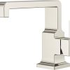 Pfister LG61-MFD Modern Single-hole Free-standing Tub Filler with Hand Shower 1.8 gpm Polished Nickel 4