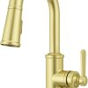 Pfister Ashfield 1-Handle Pull-Down Kitchen Faucet with Soap Dispenser, Brushed Nickel 4
