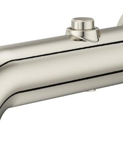 Pfister TBS-06SHW Modern Round 7-1/8" Integrated Diverter Tub Spout - Polished Nickel