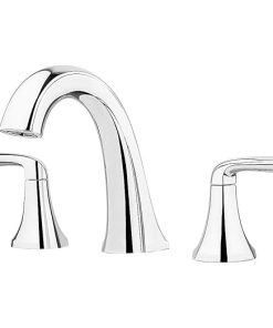 Pfister Ladera 8 in. Widespread Bathroom Faucet Chrome LF-049-LRCC - New Read
