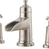 Pfister LG49YP1K Ashfield 2-Handle 8" Widespread Bathroom Faucet in Brushed Nickel, Water-Efficient Model
