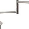 Pfister Port Haven Pot Filler Faucet, Wall Mounted Kitchen Faucet, Stainless Steel GT533TDS 3
