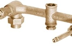 Pfister 07 Series 2 Metal Shower Valve Body - Thermostatic Diverter Volume Control - 2 Ports - 0.5 in Compression Inlet/Outlet - 8 x 5 x 2.88 inches