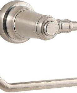 Ashfield Wall Mounted Single Post Toilet Paper Holder Finish: Brushed Nickel 2