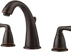 Pfister GT49SR0Y Serrano 2-Handle 8 Inch Widespread Bathroom Faucet in Tuscan Bronze 2