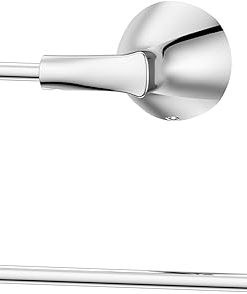 Pfister Willa Towel Ring, Hand Towel Holder for Bathroom, Wall-Mounted, Screw-In, Polished Chrome Finish, BRBWLL0C