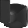 Pfister Vaneri Towel Hook, Bathroom Towel Hook, Wall-Mounted, Screw-In, Matte Black Finish, BRHVRI0B