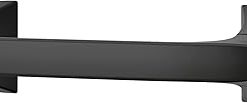 Pfister Karci Toilet Paper Holder, Bathroom Tissue Roll Holder, Wall-Mounted, Screw-In, Matte Black Finish, BPHKA0B