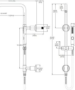 Pfister HSK-70SHWBG – Retrofit Showers Showers 2