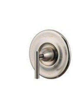 Pfister R89-8NK1 R89-8NK1 Contempra 1-Handle Tub and Shower Combo Trim with Rain Can Shower Head, Brushed Nickel