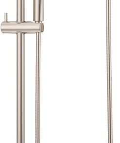 Pfister LG16-500 Holliston 1.75 GPM Multi Function Hand Shower Package - Includes Slide Bar, Hose, and Wall Supply - Brushed Nickel