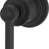Pfister 016-WN Winter Park Single Handle 3 or 6 Function Diverter Valve Trim - Less Valve - Spot Defense Black