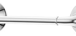 Pfister Visalia Toilet Paper Holder, Bathroom Tissue Roll Holder, Wall-Mounted, Screw-In, Polished Chrome Finish, BPHVSL0C