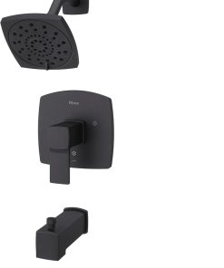 Pfister LG898DAB Deckard 1-Handle Tub & Shower Trim, Matte Black