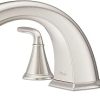 Pfister Contempra 2-Handle Roman Tub Faucet Matte Black RT65NCB 3