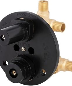 Pfister 3-Way 5-Port Stacked Shower Two Handle Diverter Valve 2