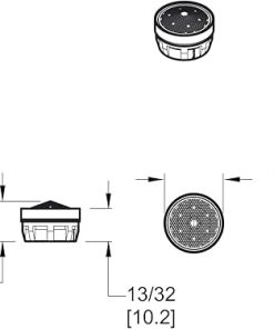 Pfister 941-2930 1.75gpm Aerator Insert 2