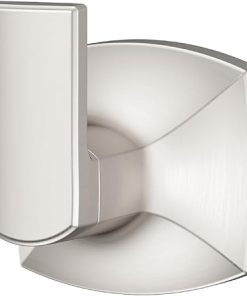 Pfister Vaneri Towel Hook, Bathroom Towel Hook, Wall-Mounted, Screw-In, Spot Defense Brushed Nickel Finish, BRHVRI0GS