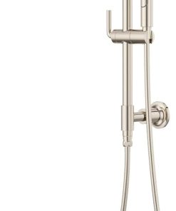 Pfister LG16-TNT Tenet 1.8 GPM Retrofit Shower with Shower Head, Hand Shower, Slide Bar, Shower Arm, and Hose - Polished Nickel