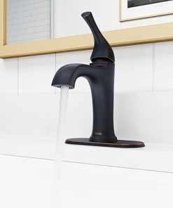 Pfister Ladera 4 in. Centerset Single-Handle Bathroom Faucet in Tuscan Bronze 2