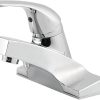 Pfister Ferris Bathroom Sink Faucet, Single Control, 1-Handle, Single Hole, Spot Defense Brushed Nickel Finish, LF042FERGS 3