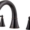 Pfister Saxton 2-Handle Complete Roman Tub Trim Faucet, RT65GLY, Tuscan Bronze