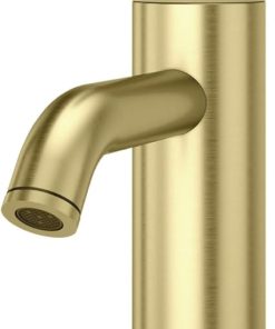 Pfister LG42-NP0 Contempra 1.2 GPM Single Hole Bathroom Faucet with Pop-Up Drain Assembly - Brushed Gold
