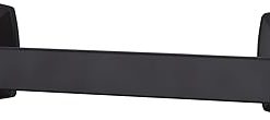 Pfister Venturi Toilet Paper Holder, Bathroom Tissue Roll Holder, Wall-Mounted, Screw-In, Matte Black Finish, BPHVNC0B