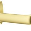 Pfister Bruxie Toilet Paper Holder, Bathroom Tissue Roll Holder, Wall-Mounted, Screw-in, Brushed Gold Finish, BPHBIE0BG