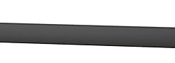 Pfister Karci Bath Towel Bar for Bathroom, 18-Inch, Wall-Mounted, Screw-In, Matte Black Finish, BTBKA1B
