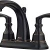 Pfister LG48-CB1Y Avalon Centerset Bath Faucet, Tuscan Bronze, 1.2 GPM