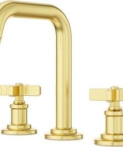 Pfister LG49-WN2 Winter Park 1.2 GPM Widespread Bathroom Faucet with Pop-Up Drain Assembly - Brushed Gold