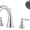 Pfister LG64-GLC Saxton Roman Tub Trim Kit 1.8 gpm Handshower Polished Chrome