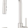Pfister Masey Touchless Kitchen Faucet with Pull Down Sprayer and Soap Dispenser, Single Handle, High Arc, Spot Defense Stainless Steel Finish, F529EMCGS 3