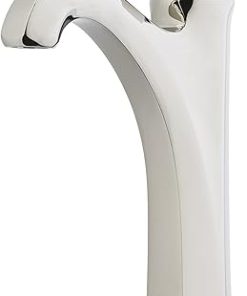 Price Pfister LG40-DE0D Pfister Arterra single Control Vessel Bathroom Faucet In Polished Nickel, 1.2Gpm,