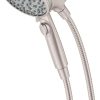 Pfister HydroFuse Shower Head and Handheld Combo, Hose Included, Magnetic Docking, 6-Function, 2.5 GPM, Spot Defense Matte Black Finish, 020HFM01SDB 3