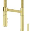 Pfister Ceylon Kitchen Faucet with Pull Down Sprayer and Soap Dispenser, Single Handle, Polished Chrome Finish, F5297CLOC 4