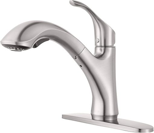 Pfister 'F5347CVS kitchen-sink-faucets, Stainless Steel
