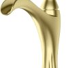 Pfister LG49-DF1B Kenzo 2-Handle Waterfall Wall Mount Bathroom Faucet Matte Black 3
