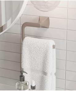 Pfister BRB-SSQ Soft Square 6-7/8″ Wall Mounted Towel Ring – Brushed Gold 2