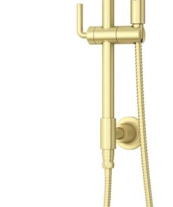 Pfister LG16-TNTBG showerheads, Brushed Gold