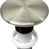 Pfister 960-041A 19 Series Bathtub Drain Overflow Plate Sub Assembly with Screws, Polished Chrome 3