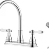 Pfister Ceylon Commercial Culinary Kitchen Faucet with Pull Down Sprayer and Soap Dispenser, Single Handle, High Arc, Brushed Gold Finish, F5297CLOCBG 4