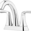 Pfister LG48-WD0 Woodbury 1.2 GPM Centerset Bathroom Faucet with TiteSeal Mounting and Spot Defense Technologies – Includes Push & Seal Drain Assembly – Spot Defense Brushed Nickel 4