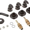 Pfister S10-3300 Three Handle Porcelain Cross Rebuild Kit, Polished Chrome Large 3