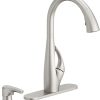 Pfister Ashfield 1-Handle Pull-Down Kitchen Faucet with Soap Dispenser, Brushed Nickel 3