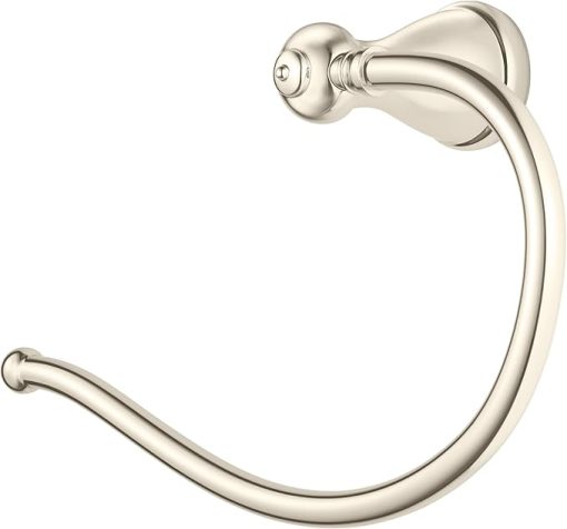 Pfister BRB-MB1D Marielle Towel Ring, Polished Nickel